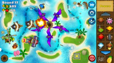 Screenshot of Bloons TD 5