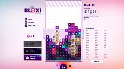 Screenshot of Bloxi: The Word Game