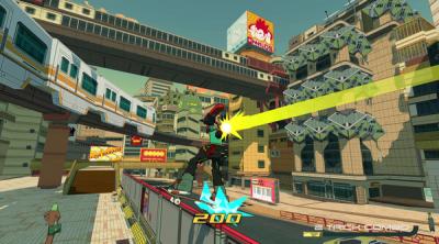 Screenshot of Bomb Rush Cyberfunk