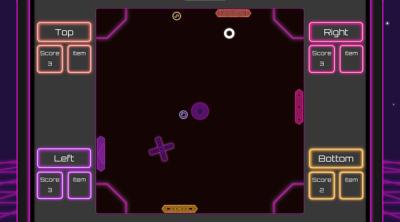 Screenshot of Bounce Ball: Neon Party Arcade