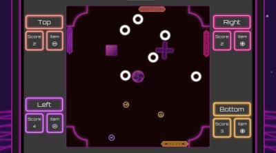 Screenshot of Bounce Ball: Neon Party Arcade