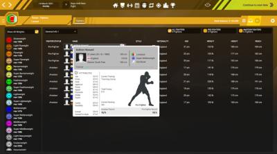 Screenshot of Boxing Club Manager