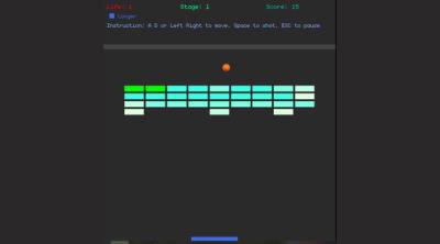 Screenshot of Brick Breaker Infinity