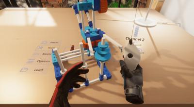 Screenshot of Brickbuilder VR