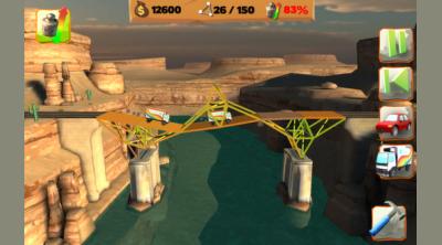 Screenshot of Bridge Constructor Playground