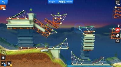 Screenshot of Bridge Constructor Stunts