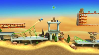 Screenshot of Bridge Constructor Stunts