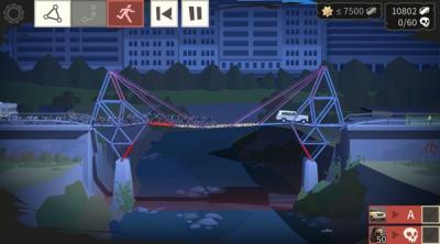 Screenshot of Bridge Constructor: The Walking Dead