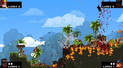 Screenshot of Broforce