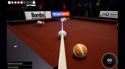 Screenshot of Brunswick Pro Billiards