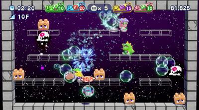 Screenshot of Bubble Bobble 4 Friends