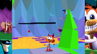 Screenshot of Bubsy in: The Purrfect Collection