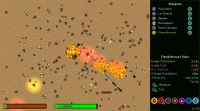 Screenshot of Bug Blazer