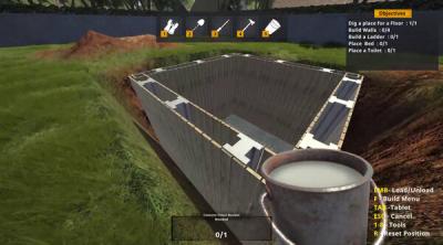 Capture d'écran de Bunker Builder Simulator