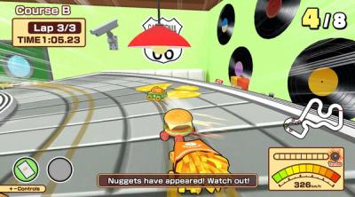 Screenshot of BURGER RACE