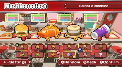 Screenshot of BURGER RACE