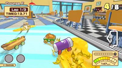 Screenshot of BURGER RACE