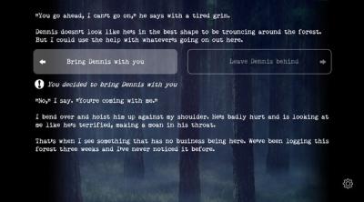 Screenshot of Buried: An Interactive Story