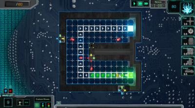 Screenshot of BYTES: The Reverse Tower Defense