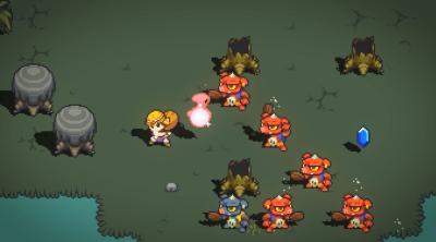 Screenshot of Cadence of Hyrule: Crypt of the NecroDancer Featuring The Legend of Zelda