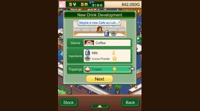 Screenshot of Cafe Master Story