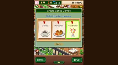 Screenshot of Cafe Master Story