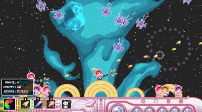 Screenshot of Cake Invaders