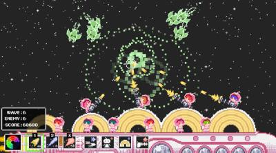 Screenshot of Cake Invaders