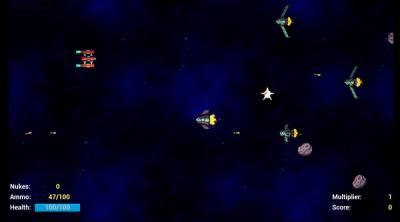 Screenshot of Cake Space Shooter