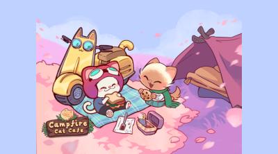 Screenshot of Campfire Cat Cafe - Cute Game