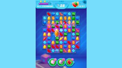 Screenshot of Candy Crush Soda Saga