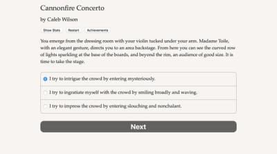 Screenshot of Cannonfire Concerto