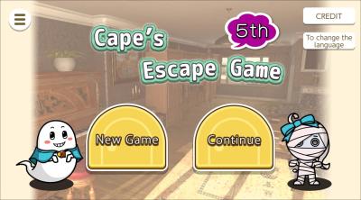 Screenshot of Capes Escape Game 5th Room