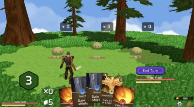 Screenshot of Card Gauntlet