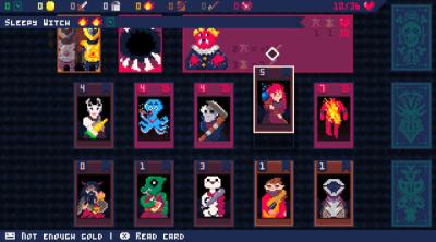 Screenshot of Cards with Personalities
