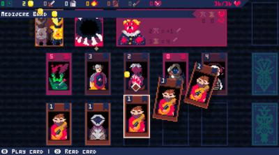 Screenshot of Cards with Personalities