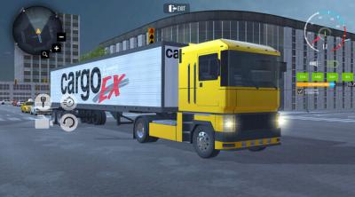 Capture d'écran de Cargo Truck Simulator 2023