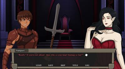 Screenshot of Carpe Noctem - Yuri Visual Novel