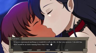 Screenshot of Carpe Noctem - Yuri Visual Novel
