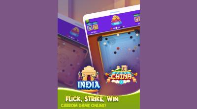 Screenshot of Carrom Clan