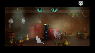 Screenshot of Cat and Ghostly Road