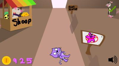Screenshot of Cat With Gun