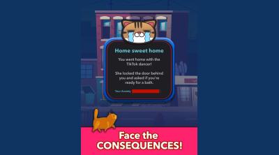 Screenshot of CatLife - BitLife Cat Game