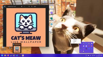 Capture d'écran de Cat's Meow Live Wallpaper