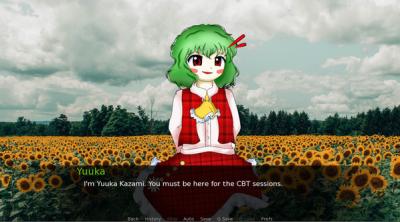 Screenshot of CBT With Yuuka Kazami