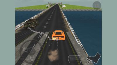 Screenshot of Chain Car Stunt Simulator - 3D Extreme Highway Car Driving Games