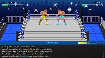 Screenshot of Championship Wrestling Promoter