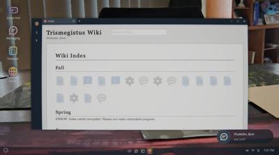 Screenshot of Changelog