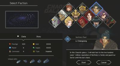 Screenshot of Chaos Galaxy 2