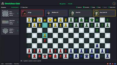 Screenshot of Chess Variants - Omnichess